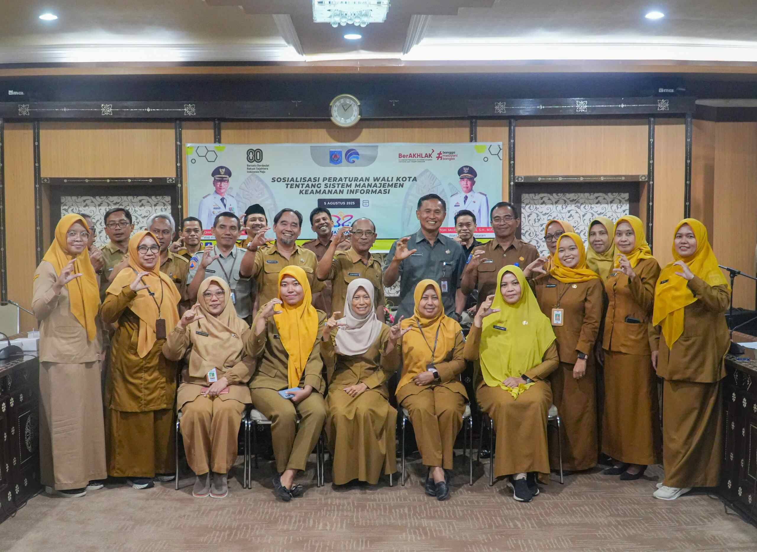 Sosialisasi Peraturan Wali Kota Mataram Tentang SMKI : Langkah Strategis Dalam Penegakan Tata Kelola Sistem Keamanan Informasi