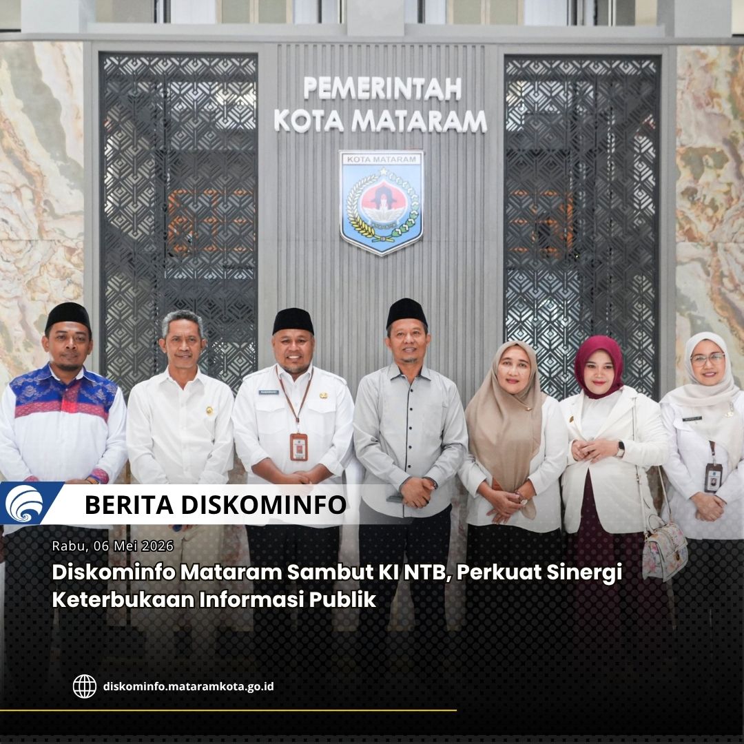 Thumbnail Diskominfo Mataram Sambut KI NTB, Perkuat Sinergi Keterbukaan Informasi Publik