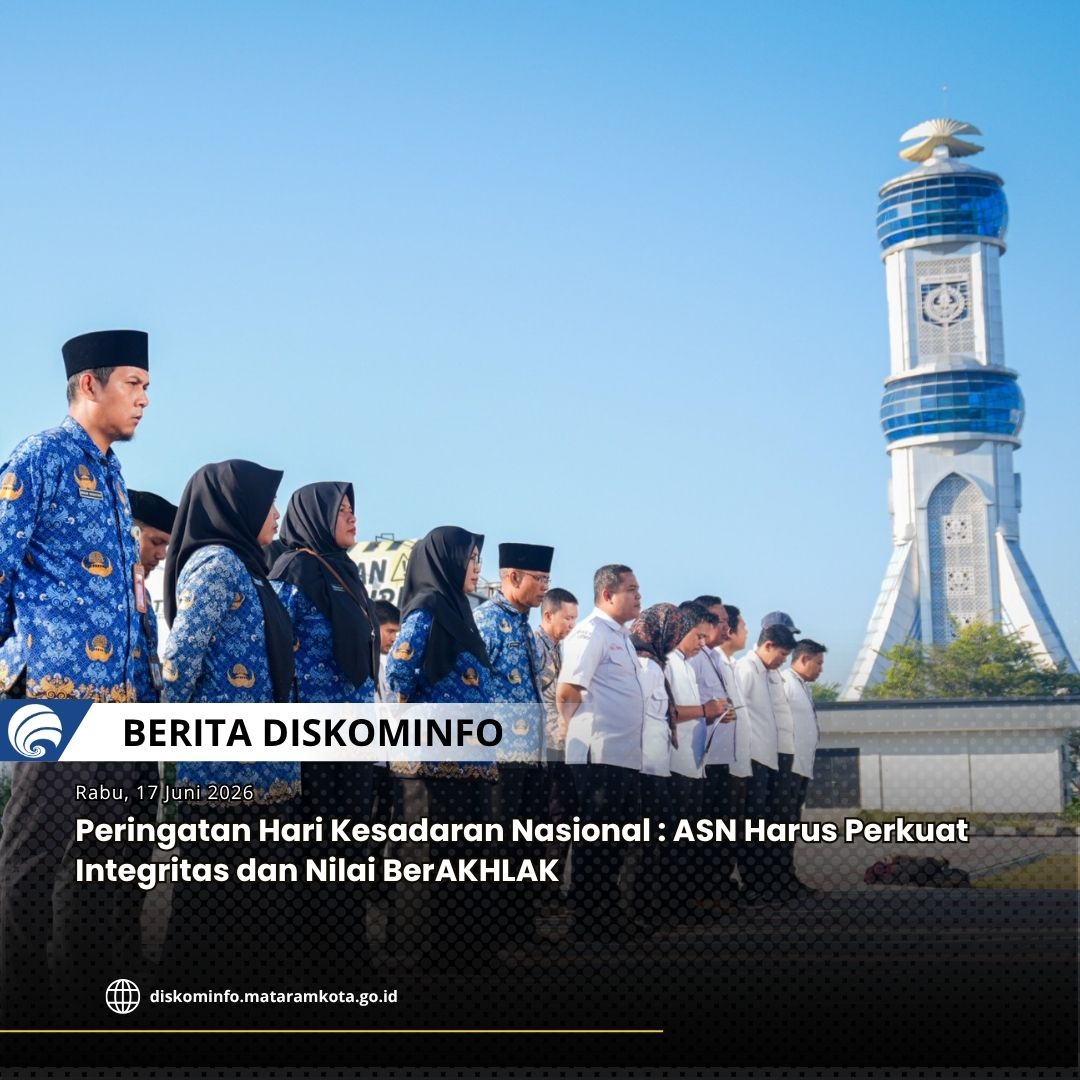 Thumbnail Peringatan Hari Kesadaran Nasional : ASN Harus Perkuat Integritas dan Nilai BerAKHLAK