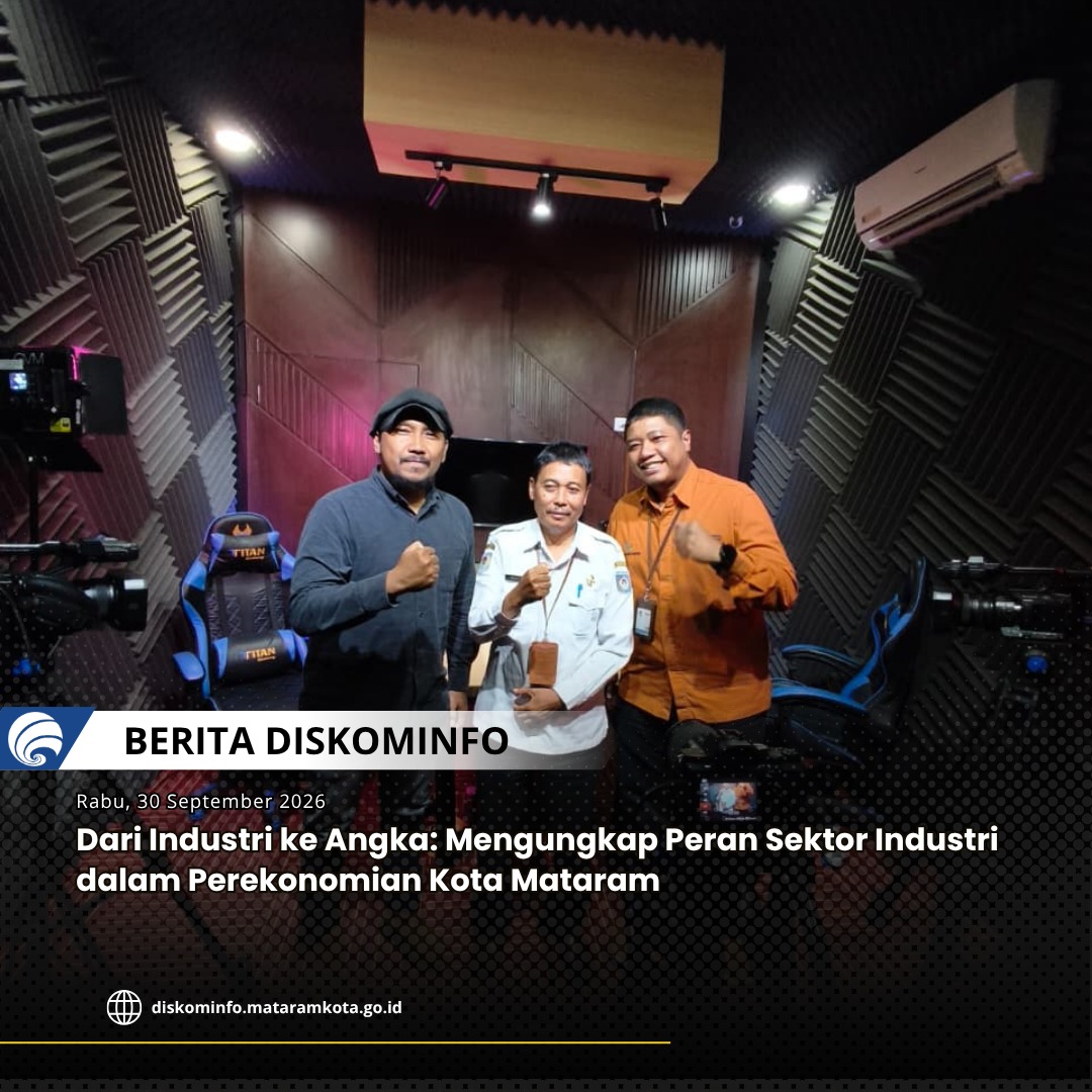 Thumbnail Dari Industri ke Angka: Mengungkap Peran Sektor Industri dalam Perekonomian Kota Mataram