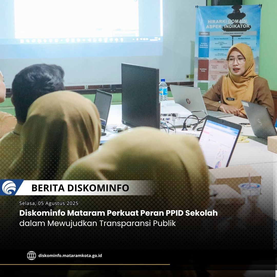 Gambar Berita Diskominfo Mataram Perkuat Peran PPID Sekolah dalam Mewujudkan Transparansi Publik
